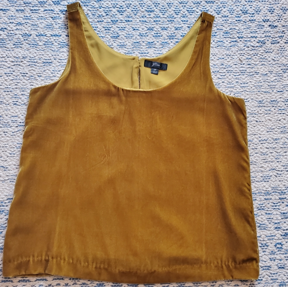 J.Crew NWOT Velvet Tank